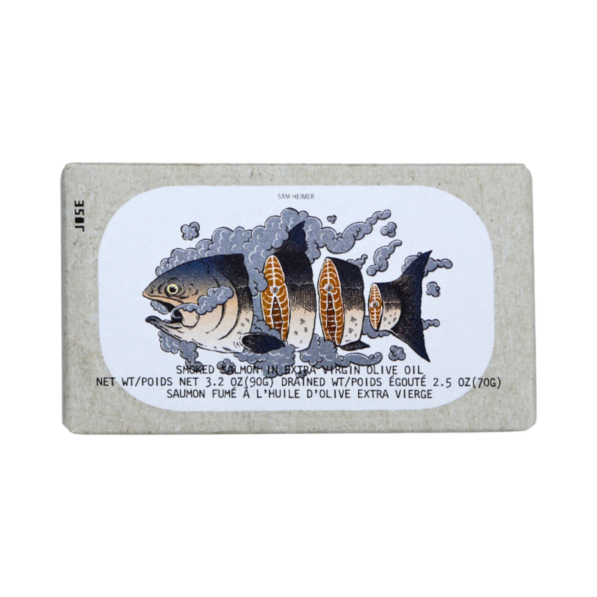 Jose Gourmet Smoked Salmon in Extra Virgin Olive Oil