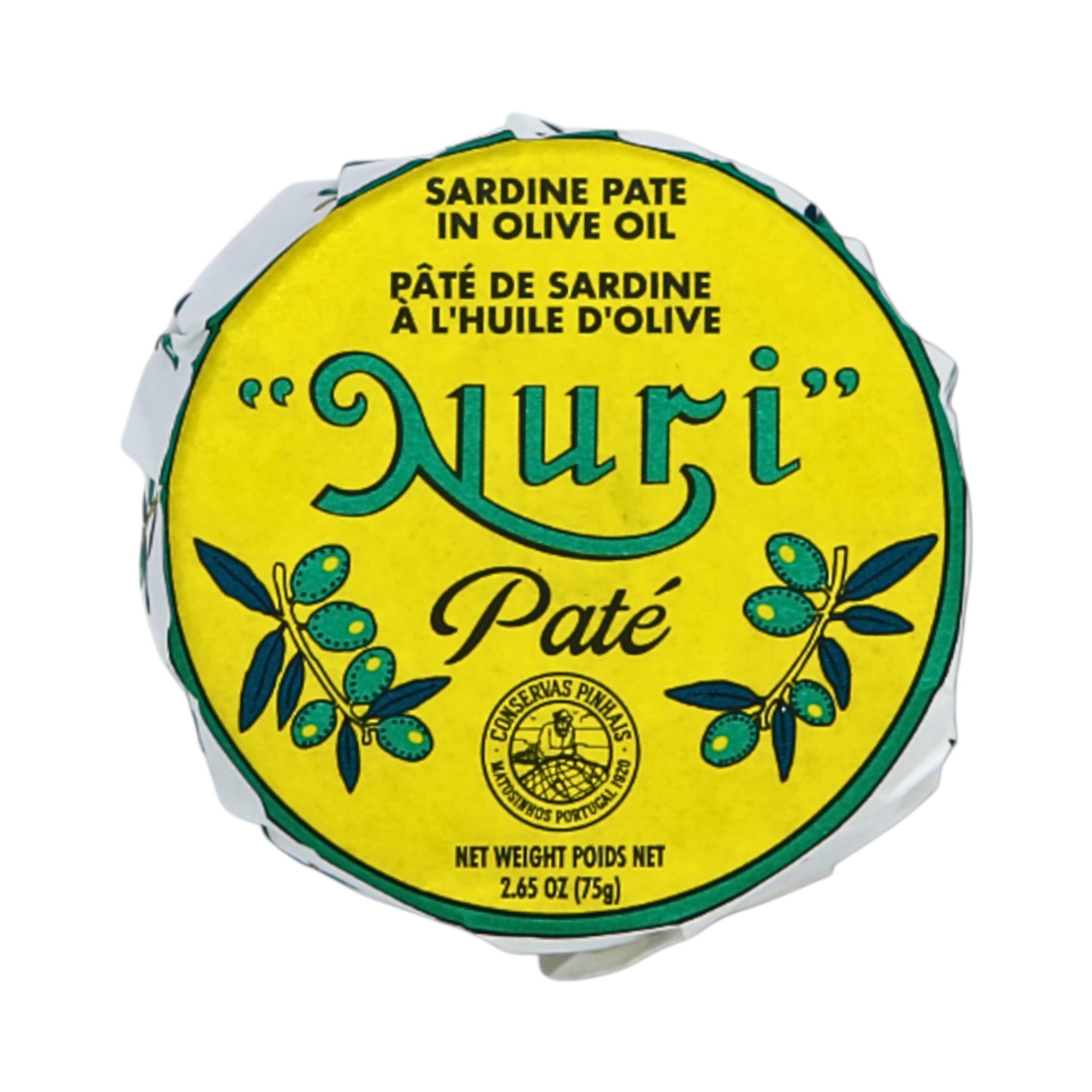 Nuri sardine paté in olive oil – Portuguese premium spread Canada