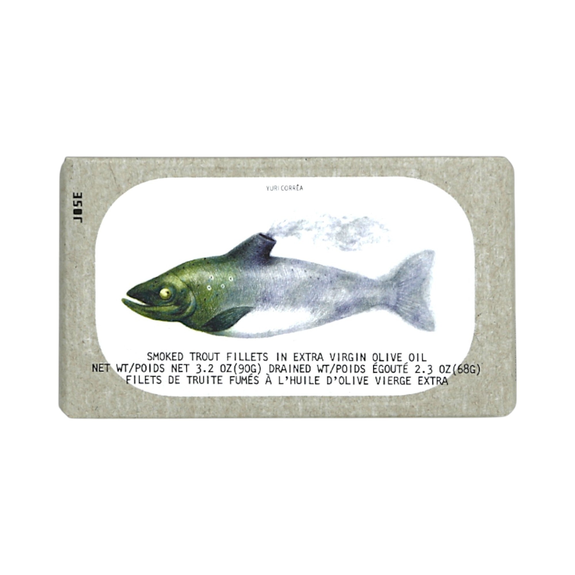 Smoked Trout Fillets in Olive Oil – José Gourmet | Premium Tinned Fish Canada