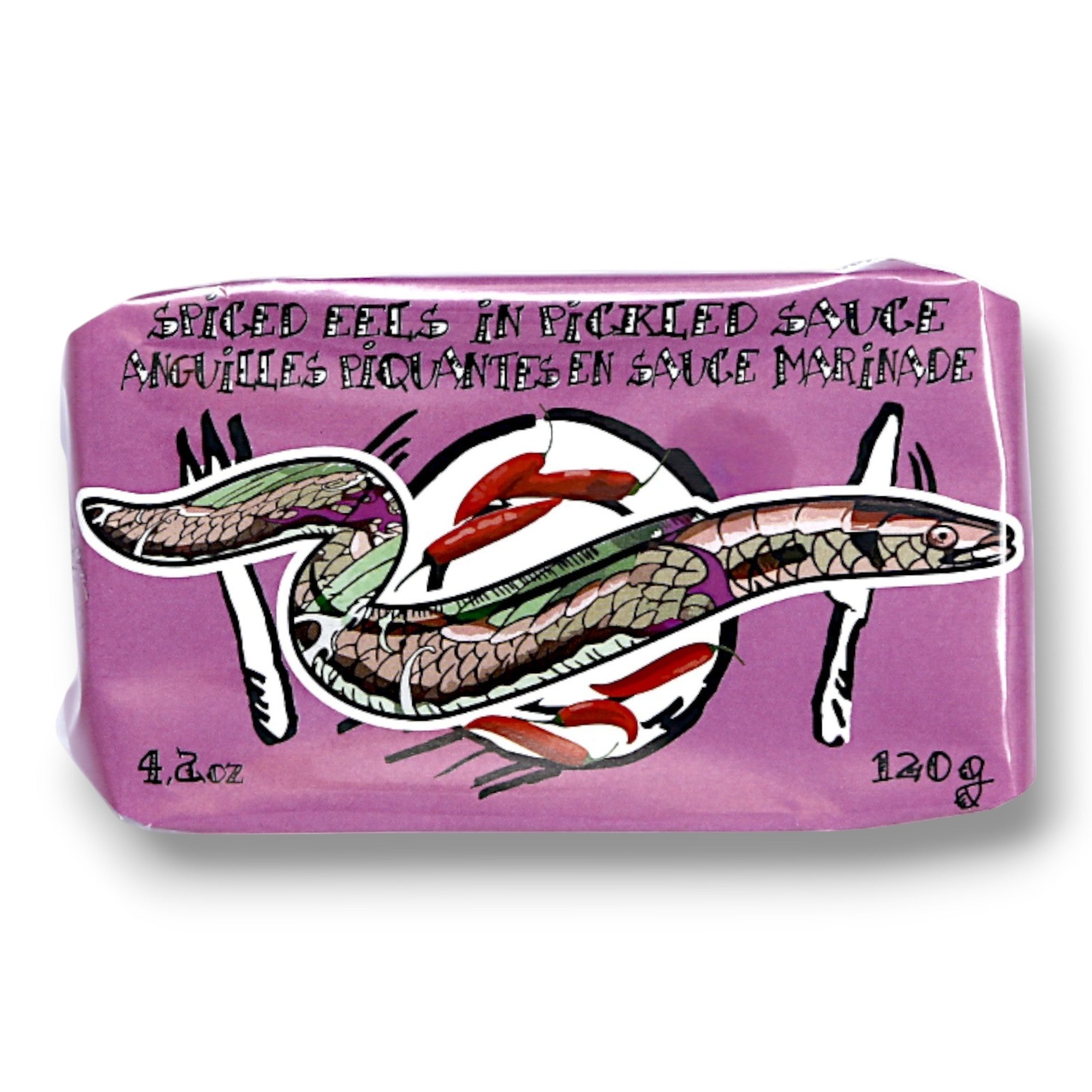 Spiced Eels in Pickled Sauce Escabeche – Cantara | Premium Spanish Tinned Fish Canada