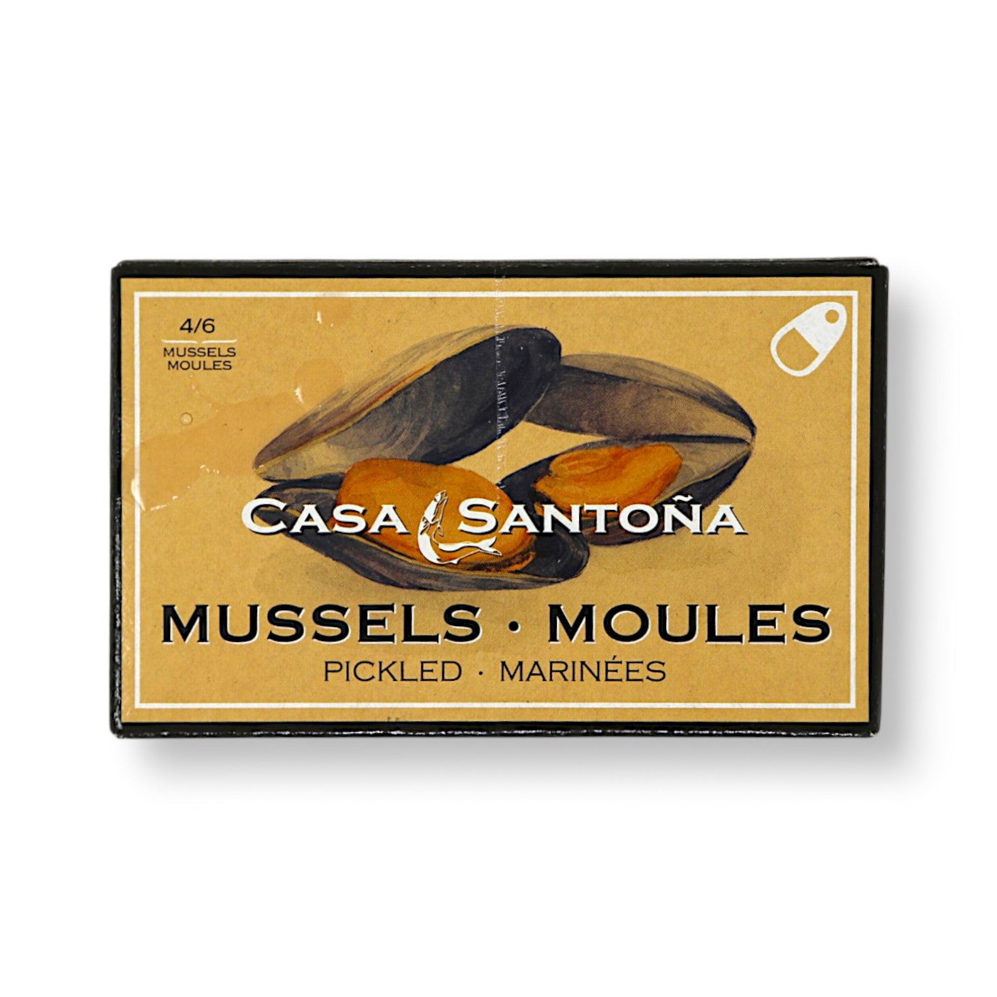 Casa Santona marinated mussels en escabeche – premium Spanish tinned seafood
